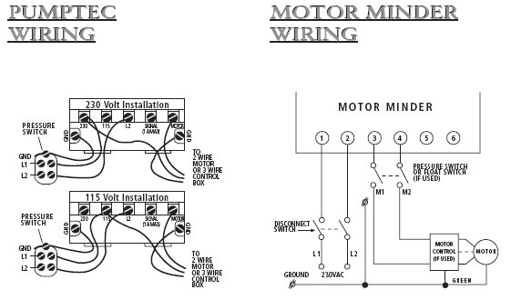 pressure switch hook up drawing